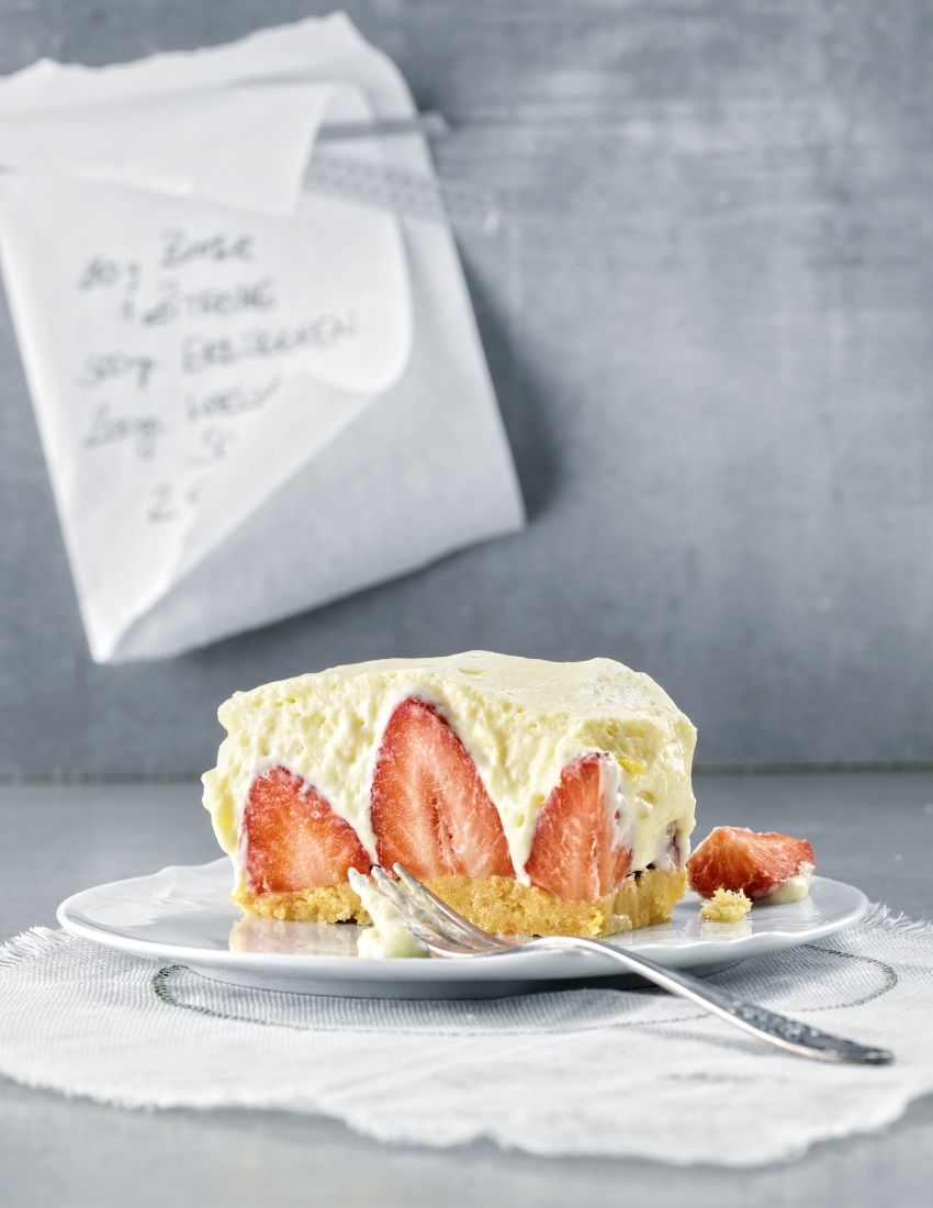 Erdbeer-Schokoladenmousse-Cake